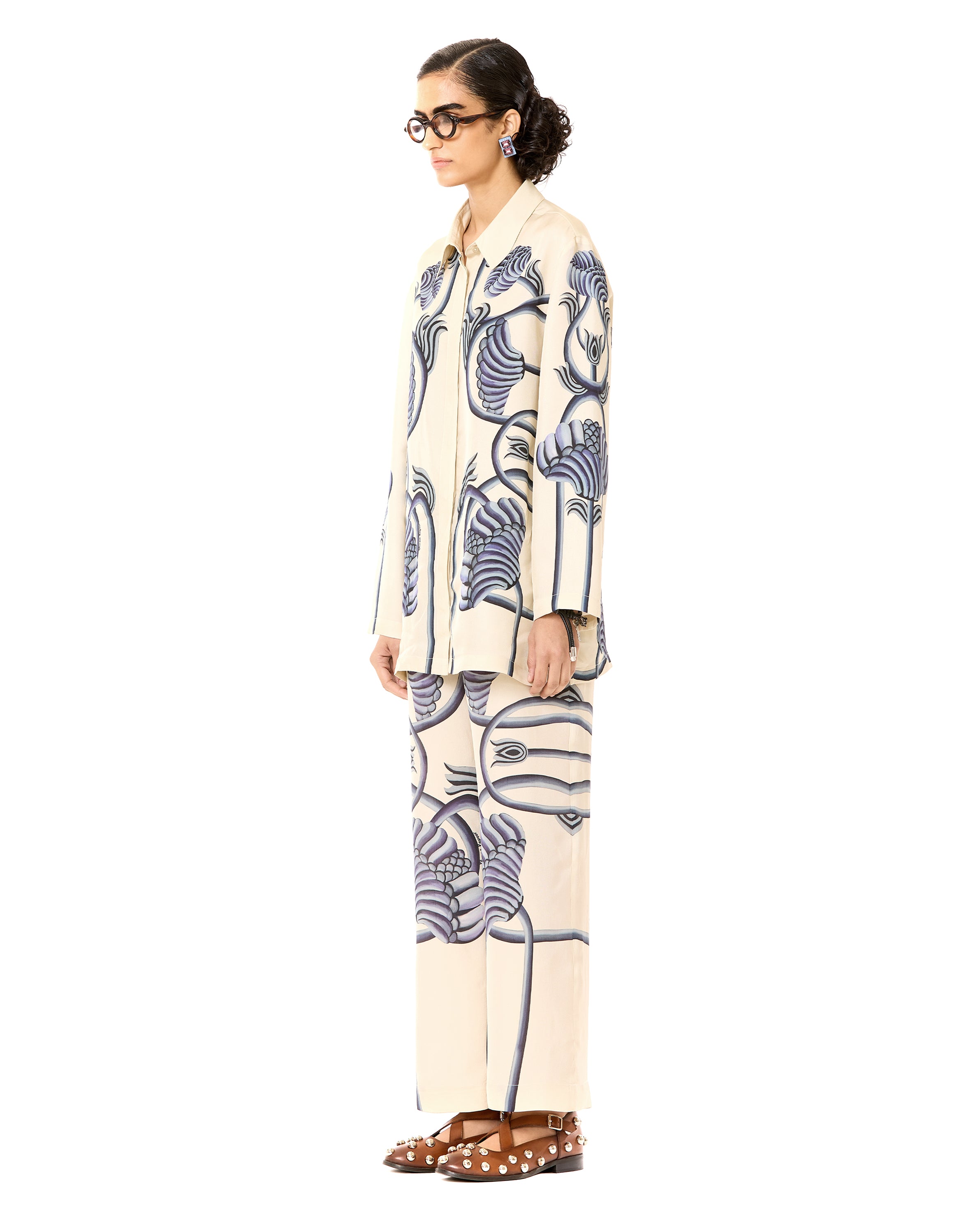 Engineered Draped Co-ord Set