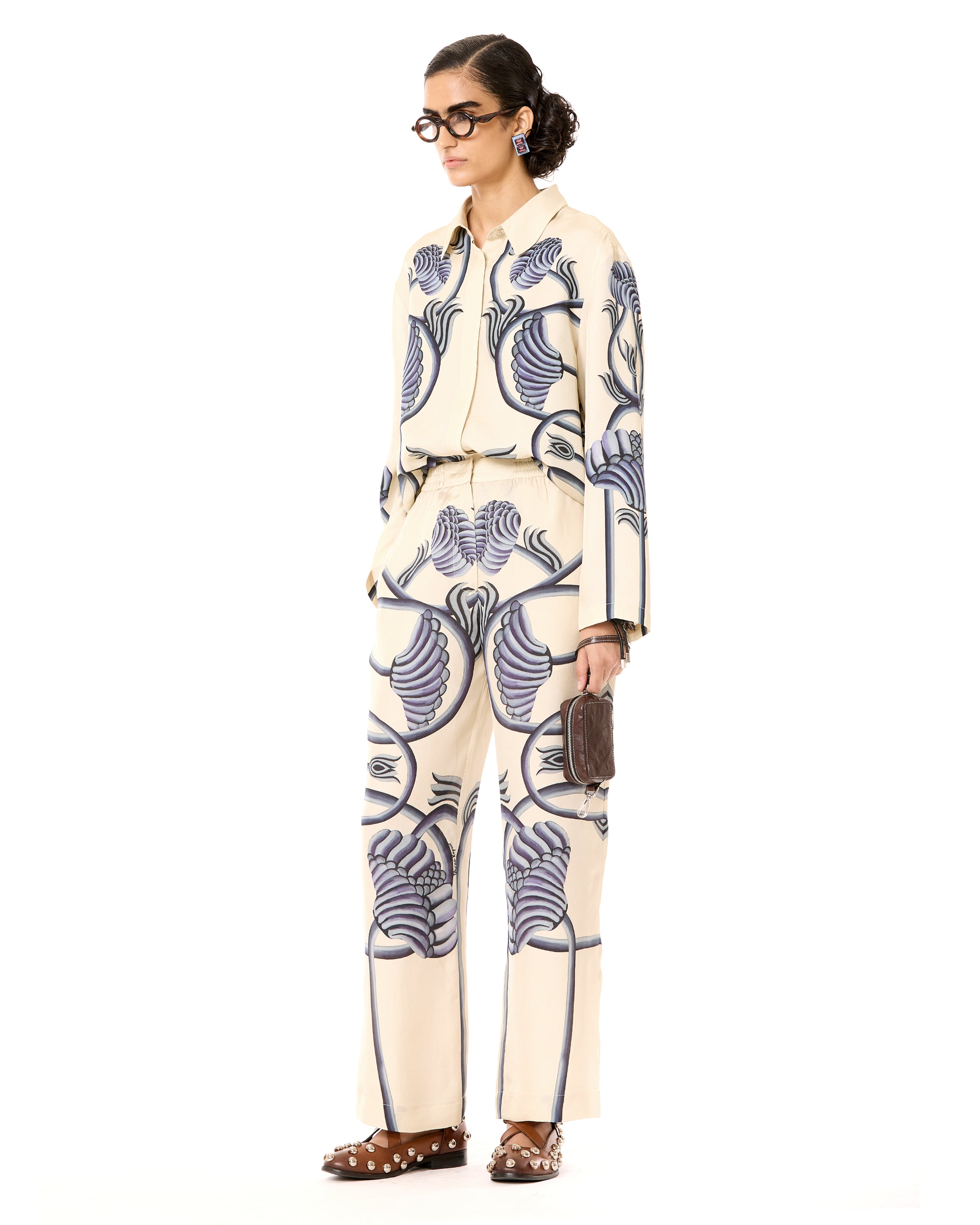 Engineered Draped Co-ord Set