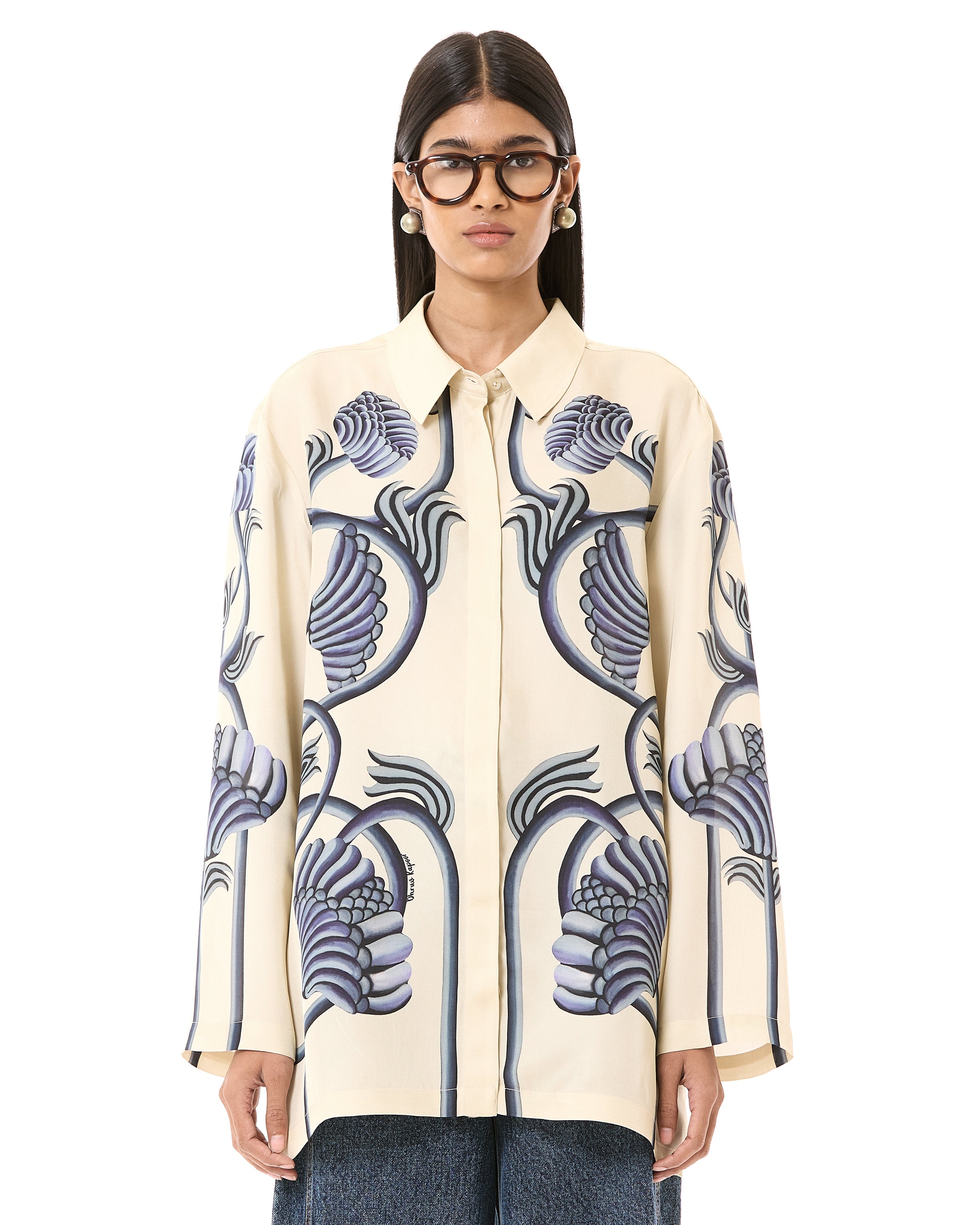 Engineered Draped Shirt