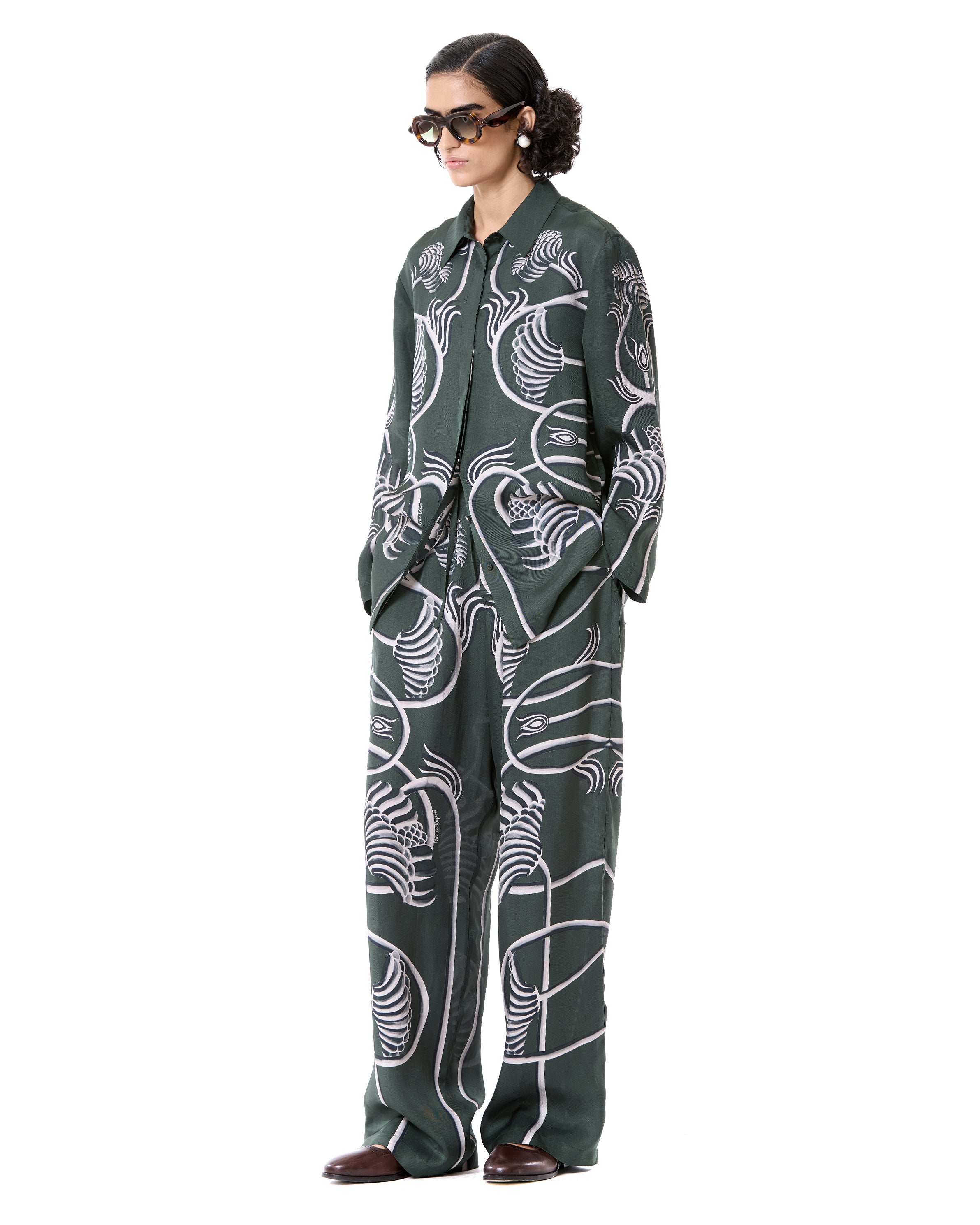 Engineered Draped Co-ord Set