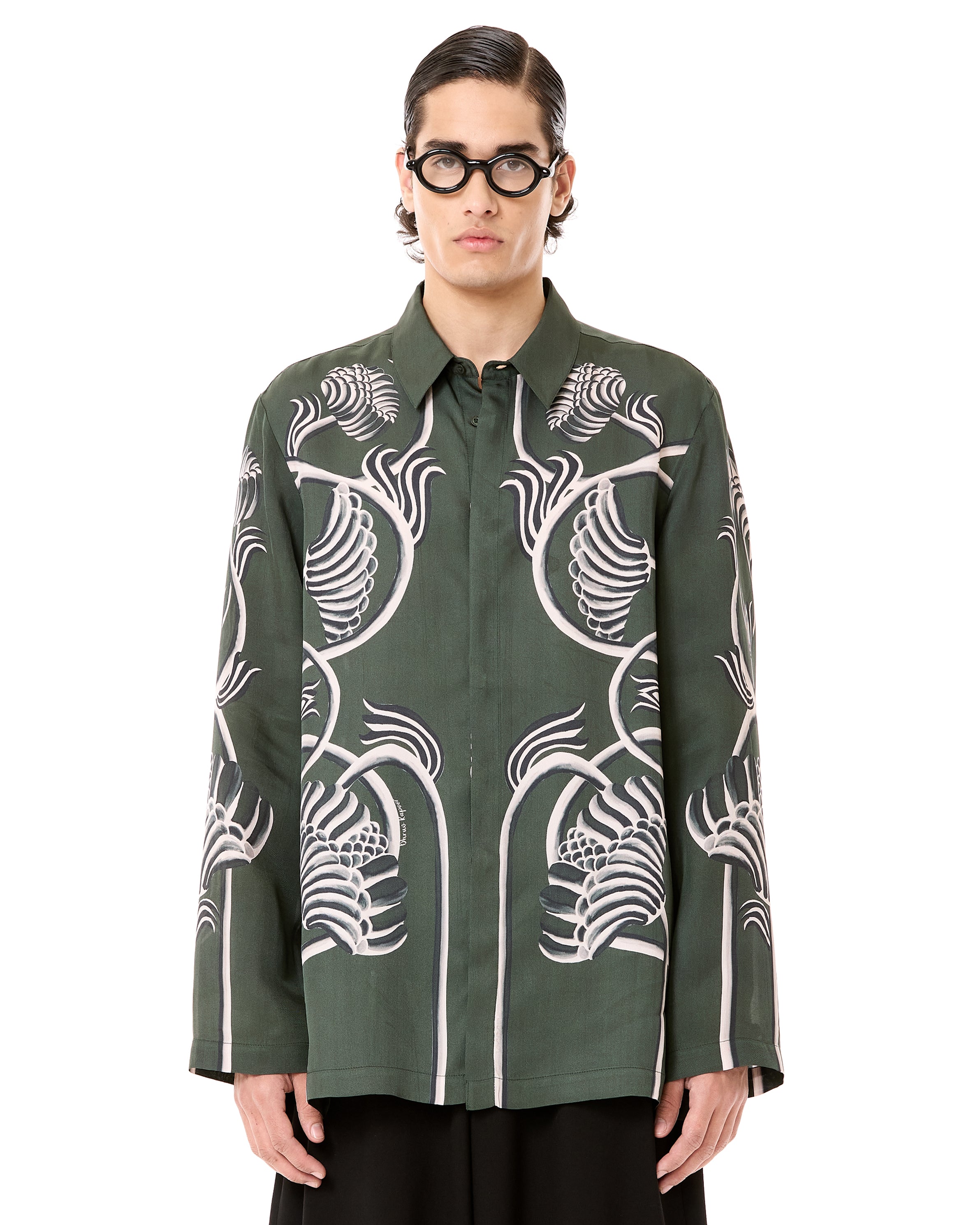Engineered Draped Shirt