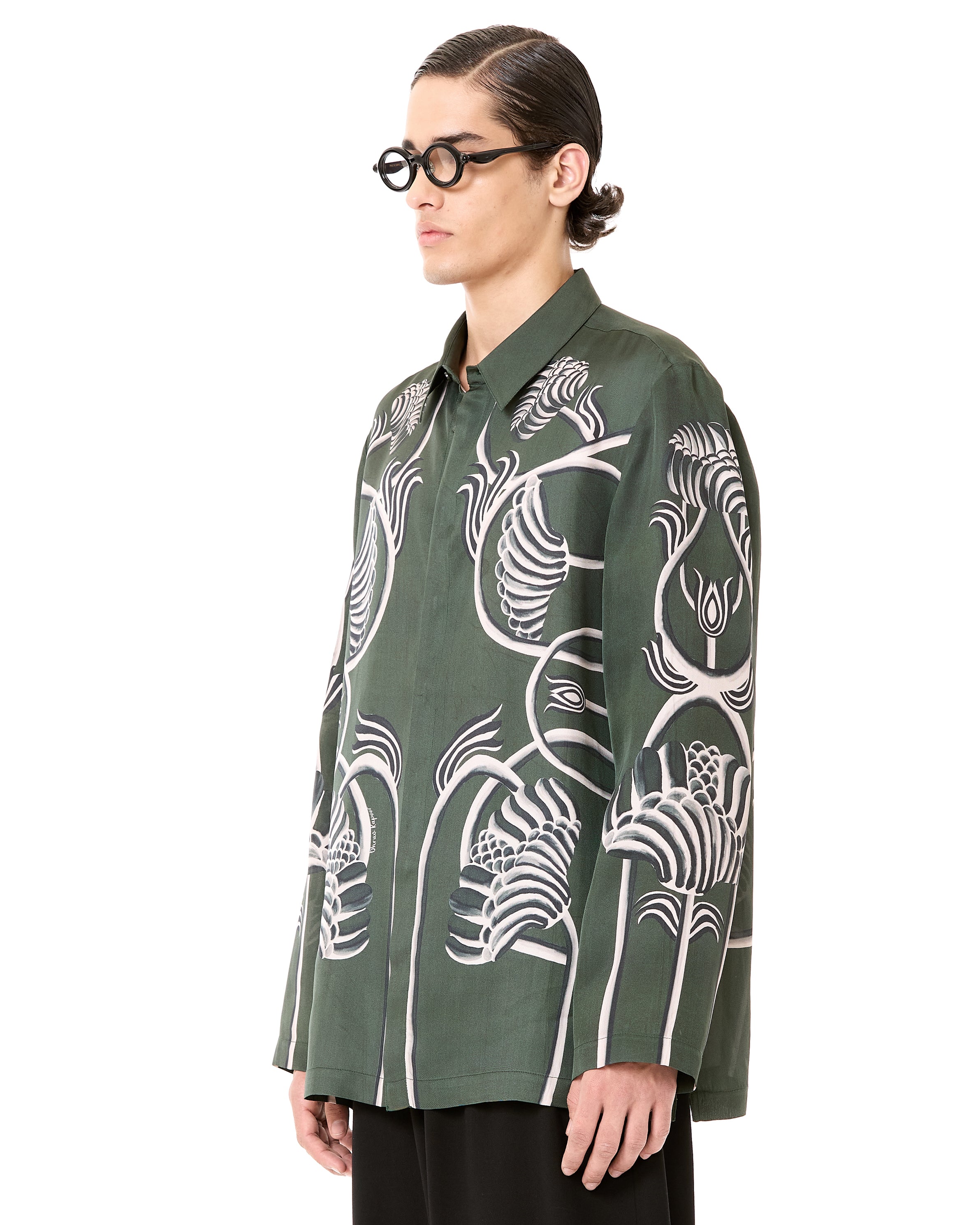 Engineered Draped Shirt