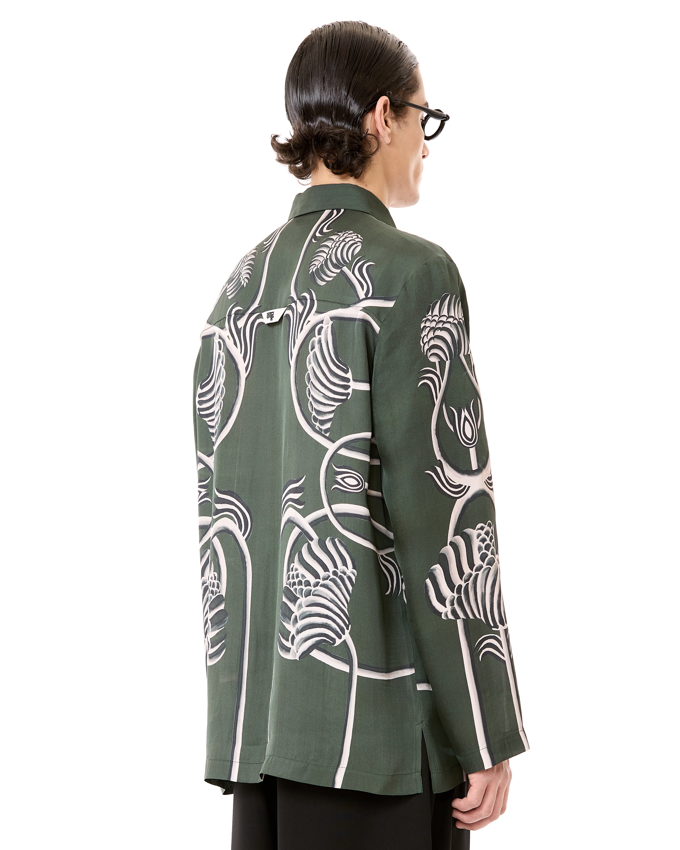 Engineered Draped Shirt