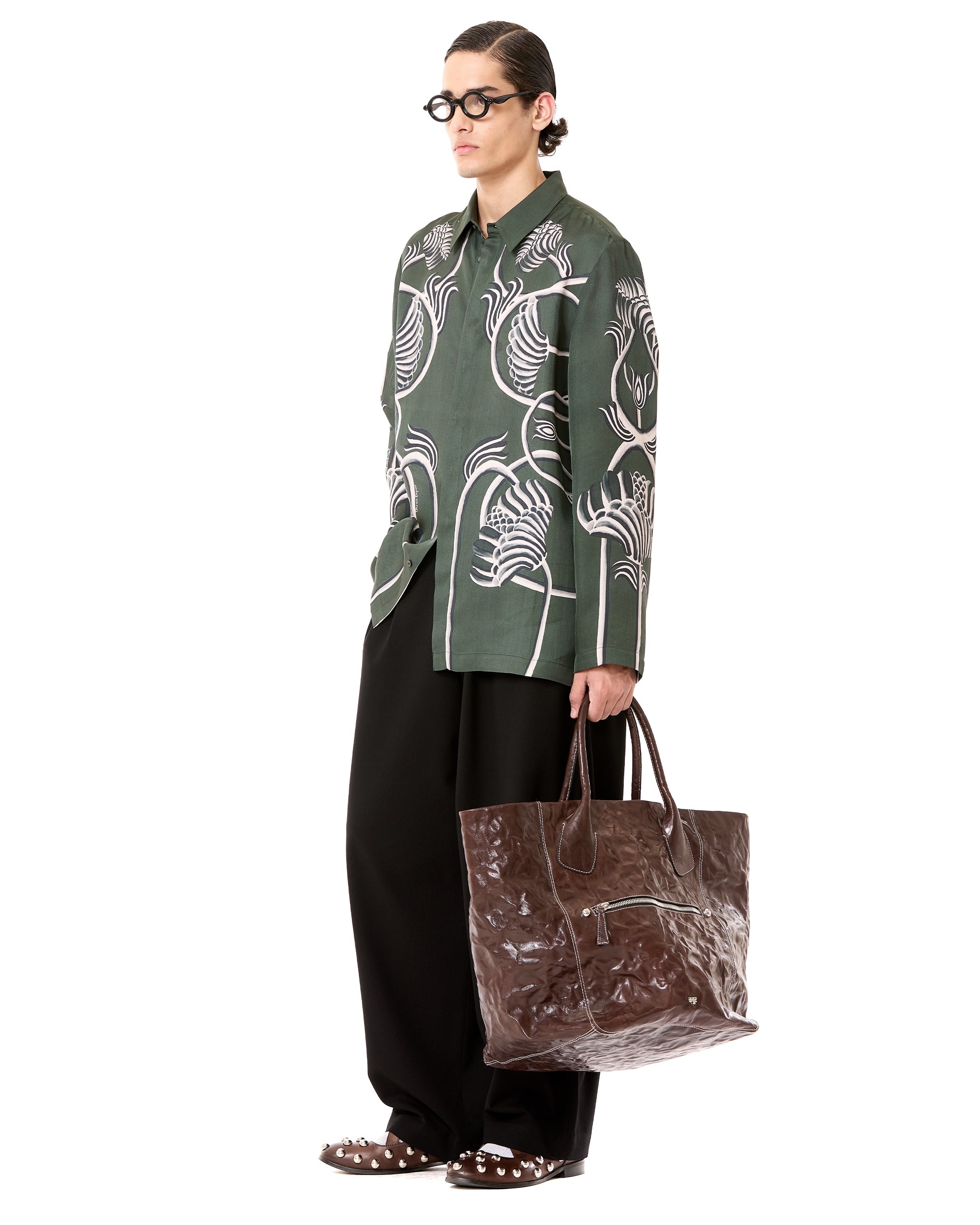 Engineered Draped Shirt