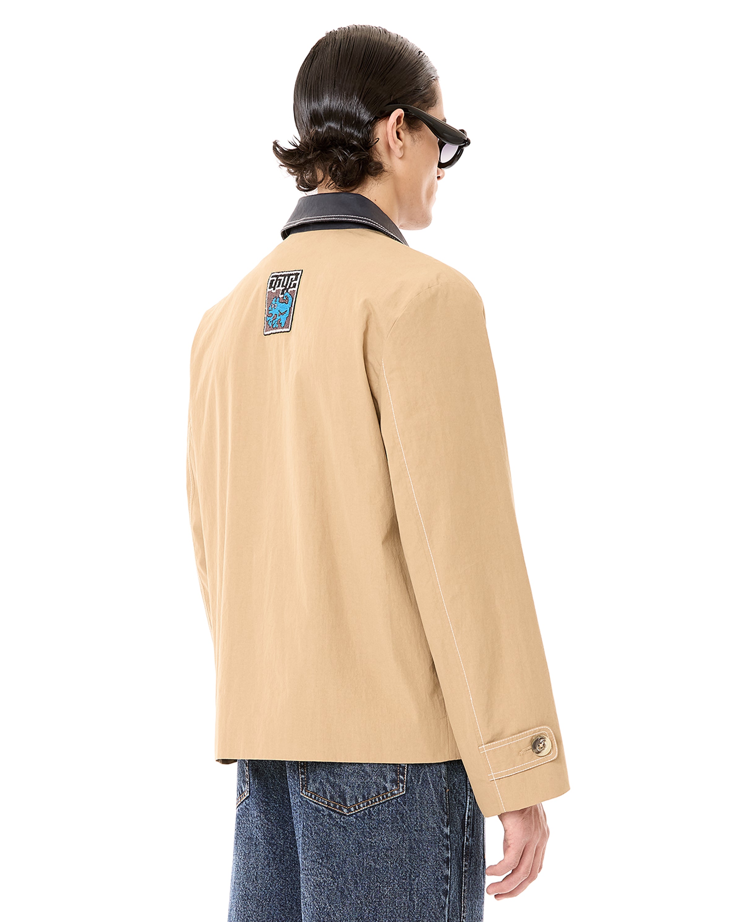 Mix Media Chore Jacket