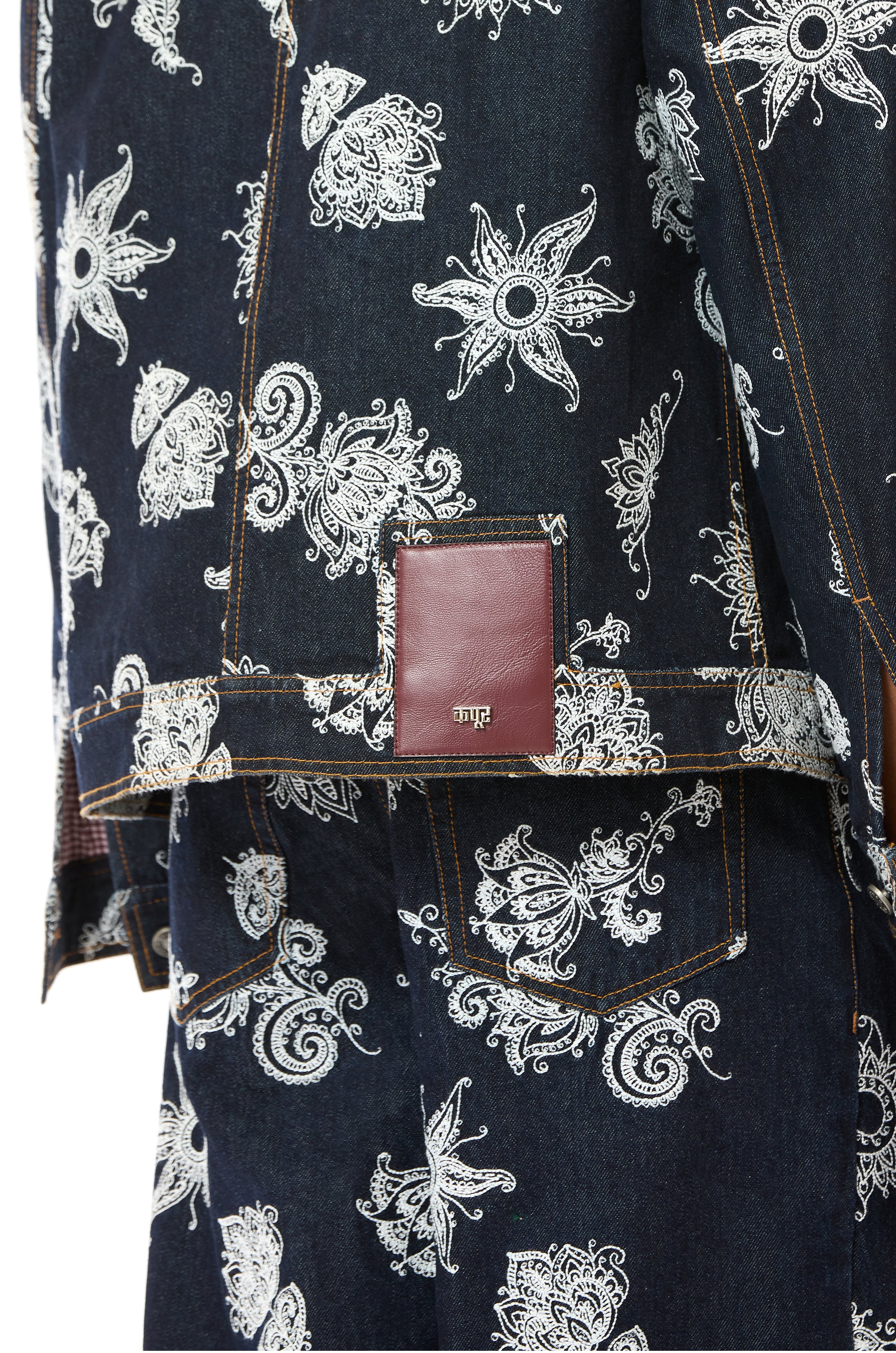 Embroidered Denim Jacket