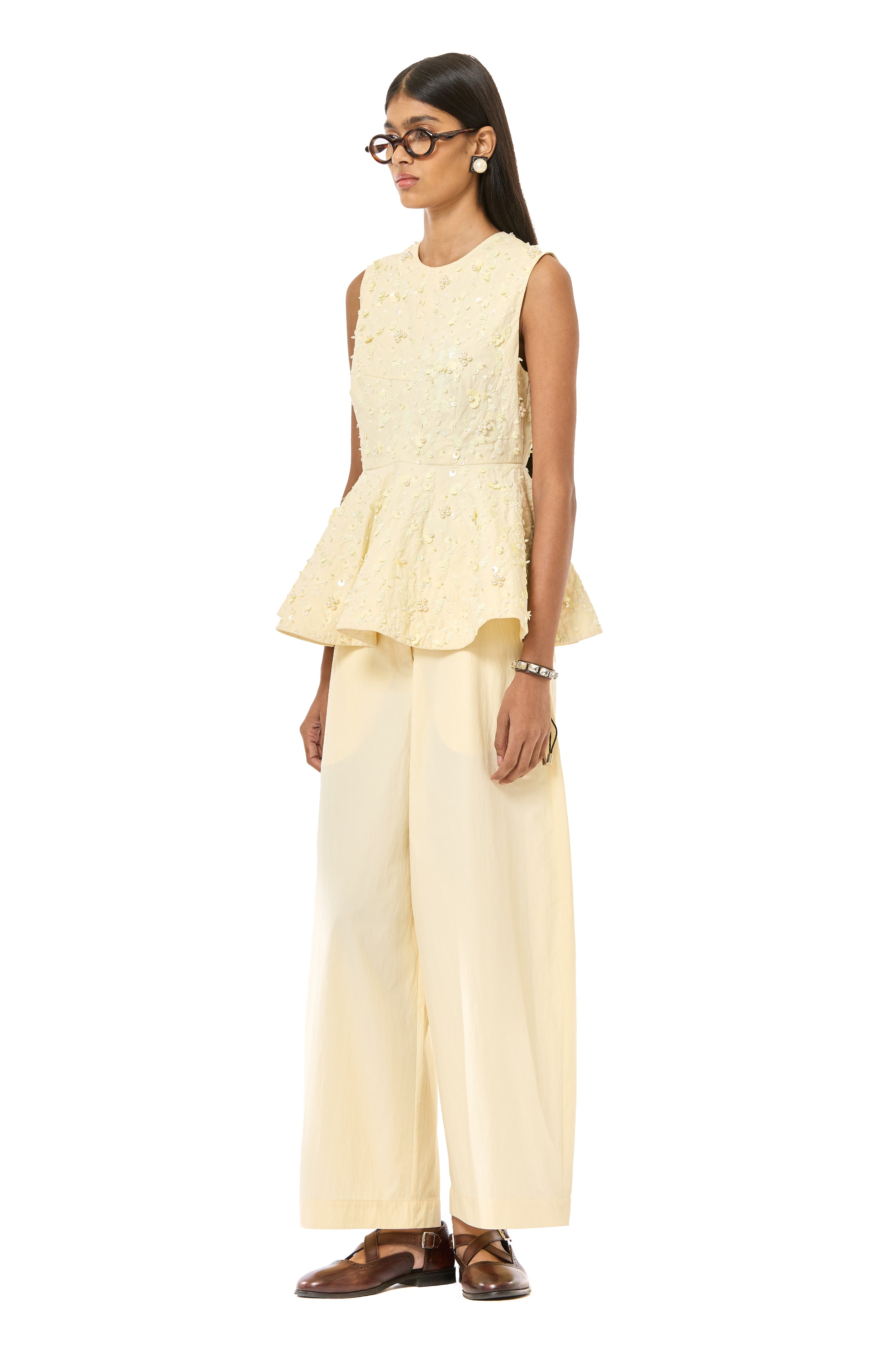Handcrafted Peplum Top