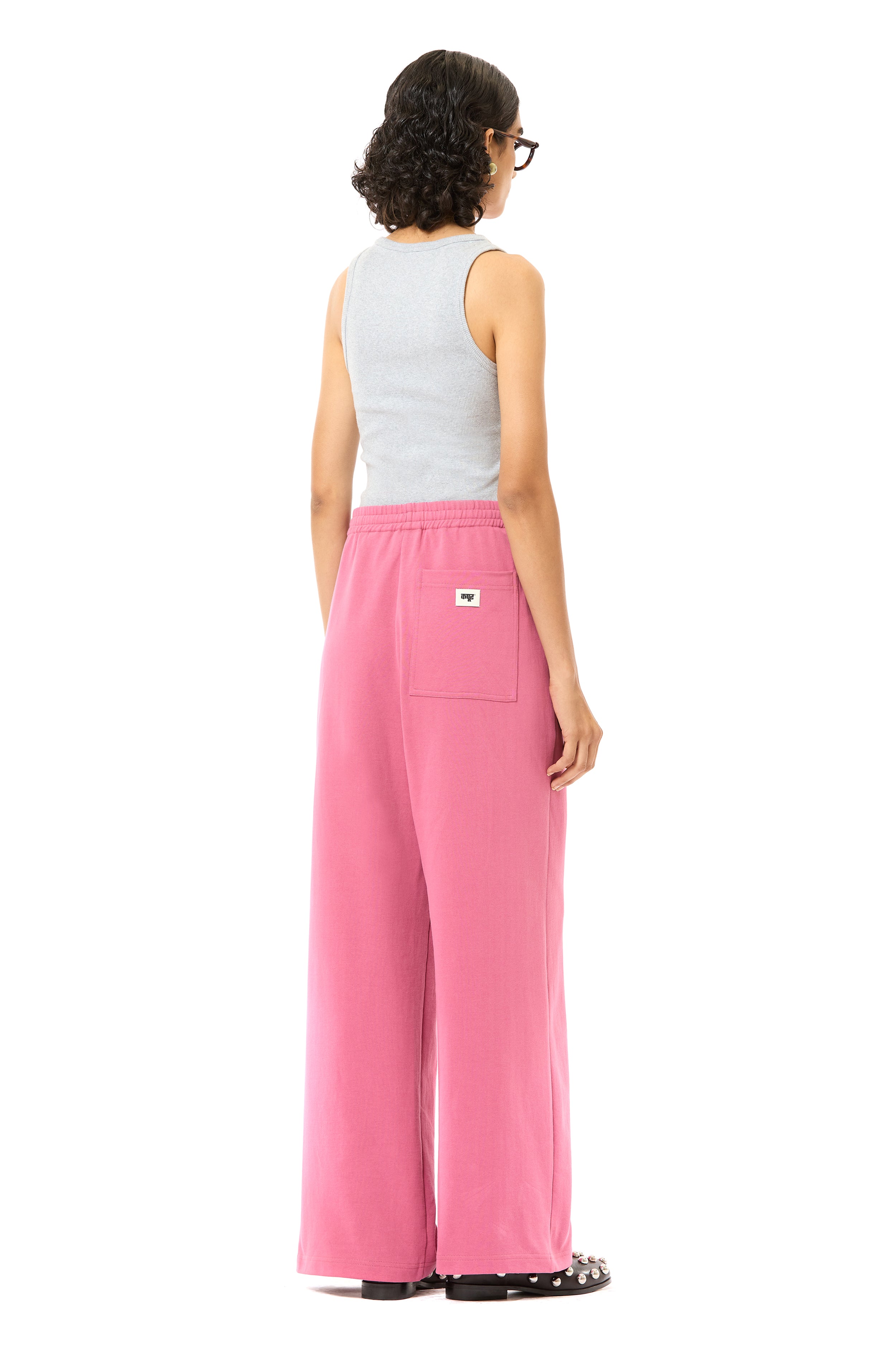 Logo Wide Leg Sweatpants