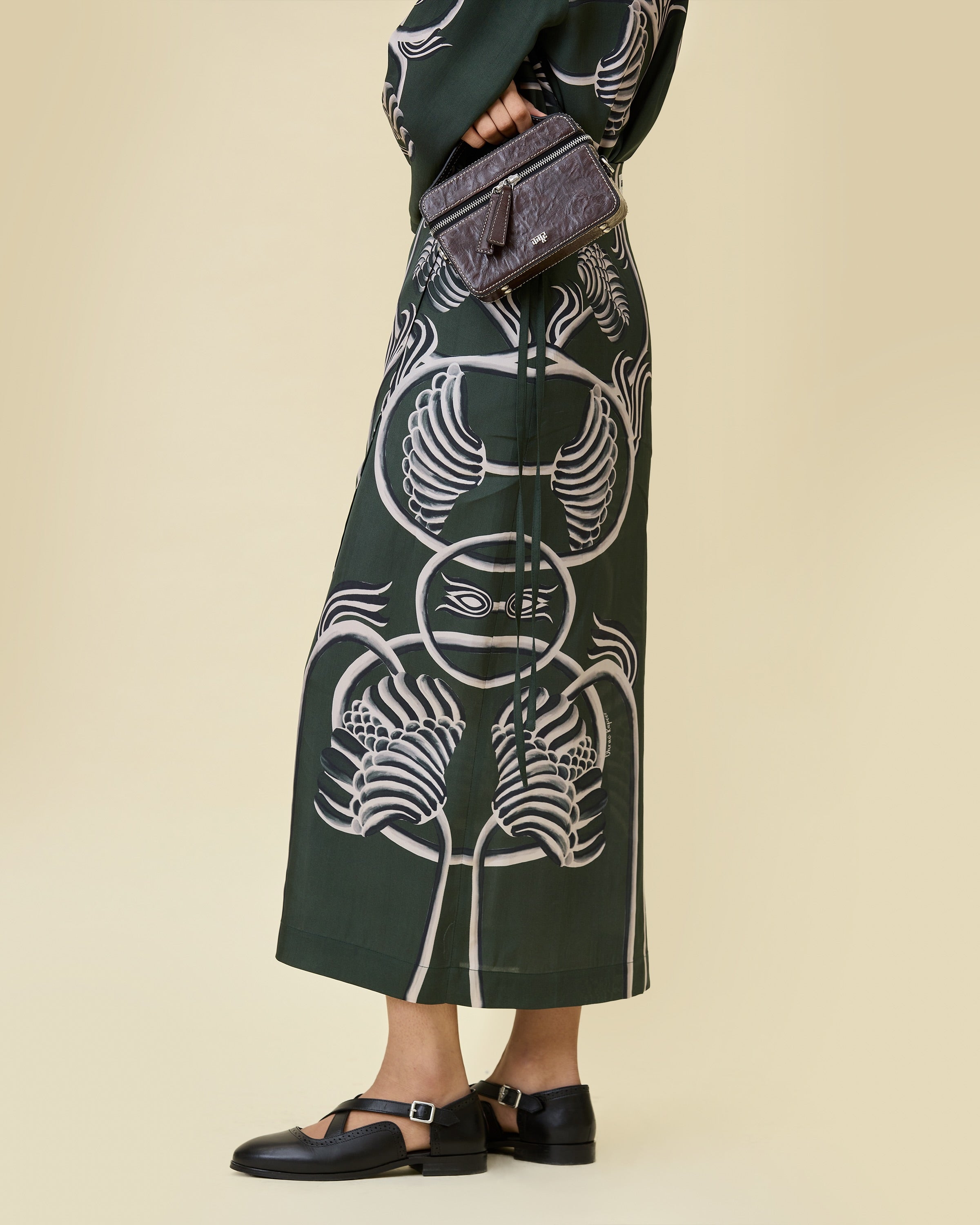 Engineered Draped Co-ord Set