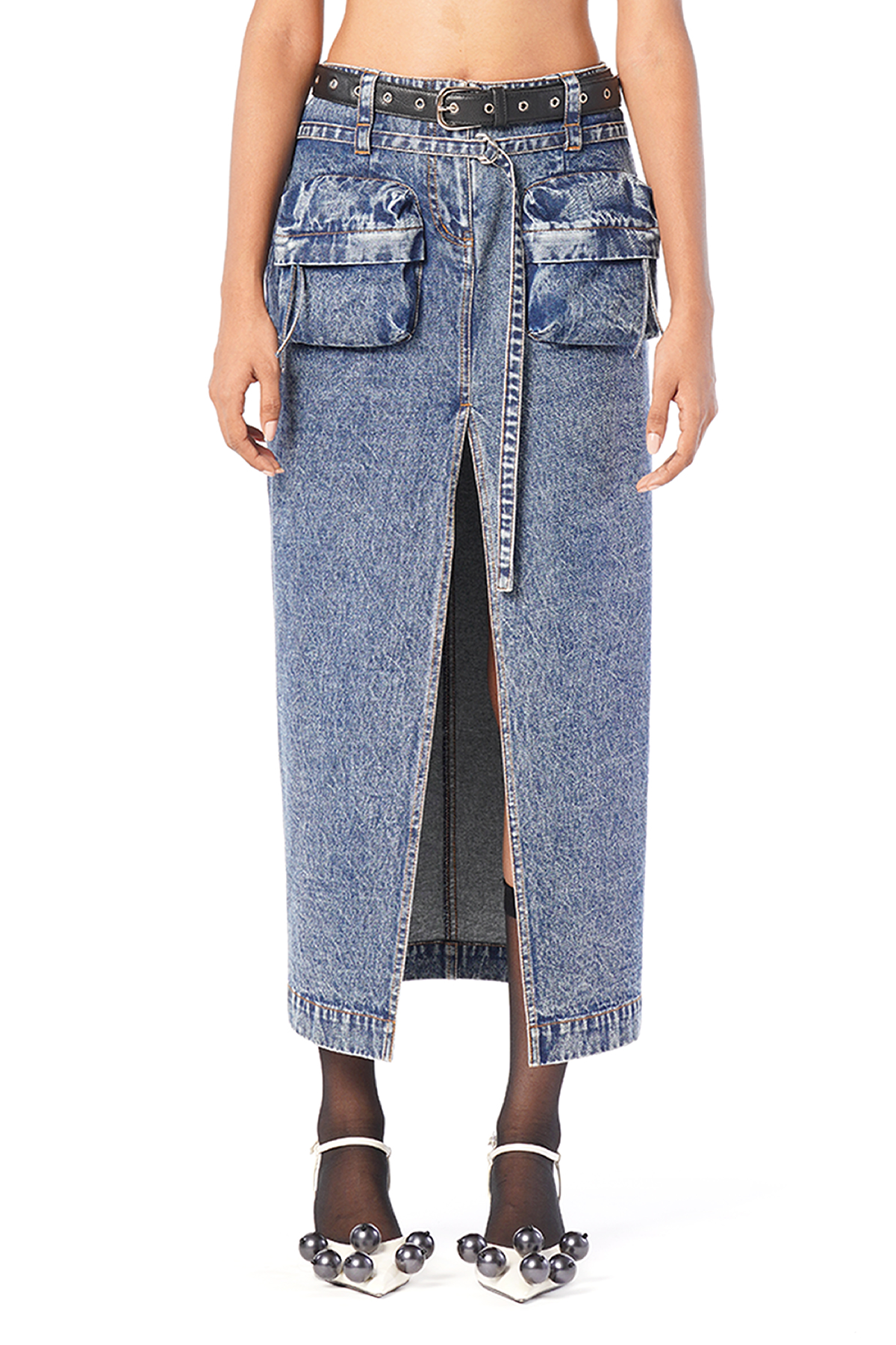 MAXI UTILITY SKIRT