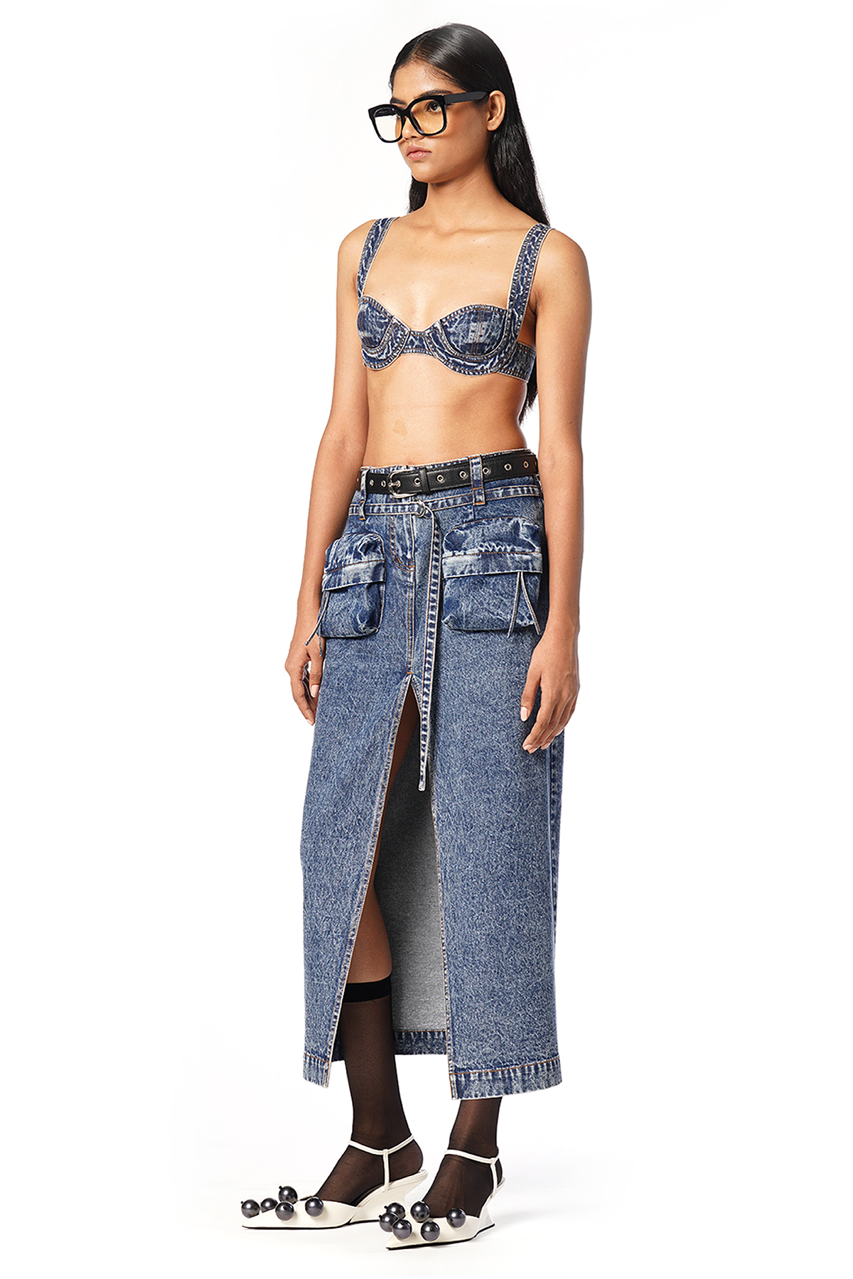 MAXI UTILITY SKIRT