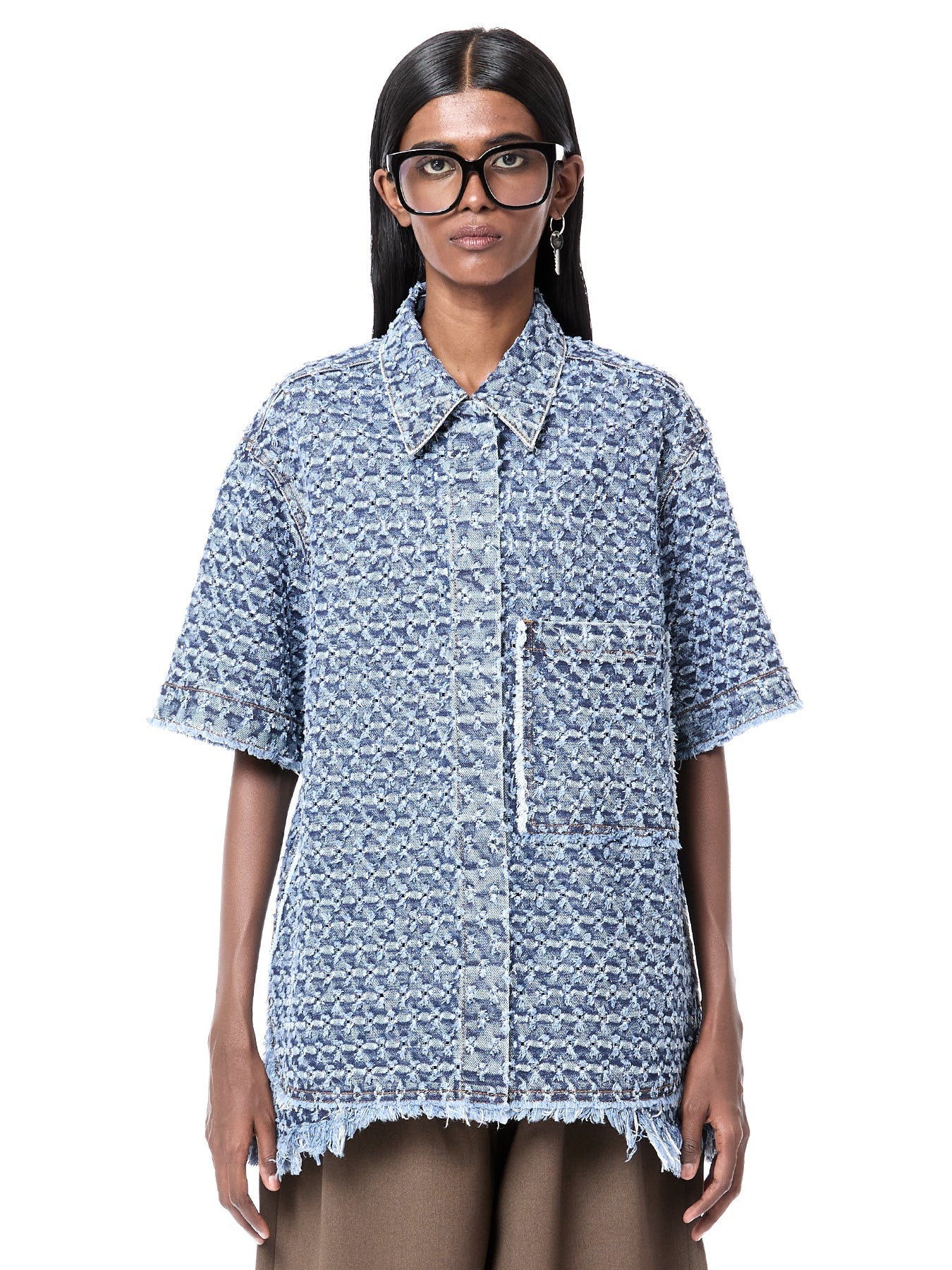 Punctured Kimono Shirt