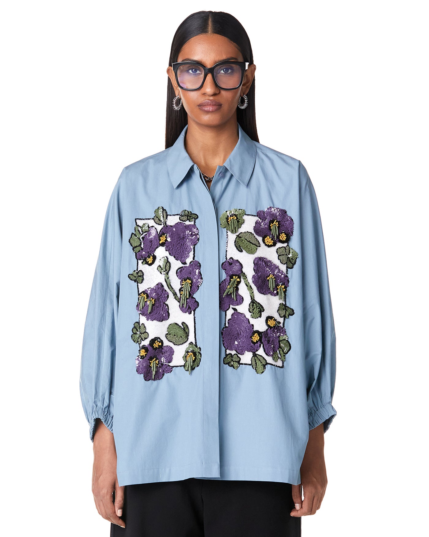 Double Fresco Batwing Shirt