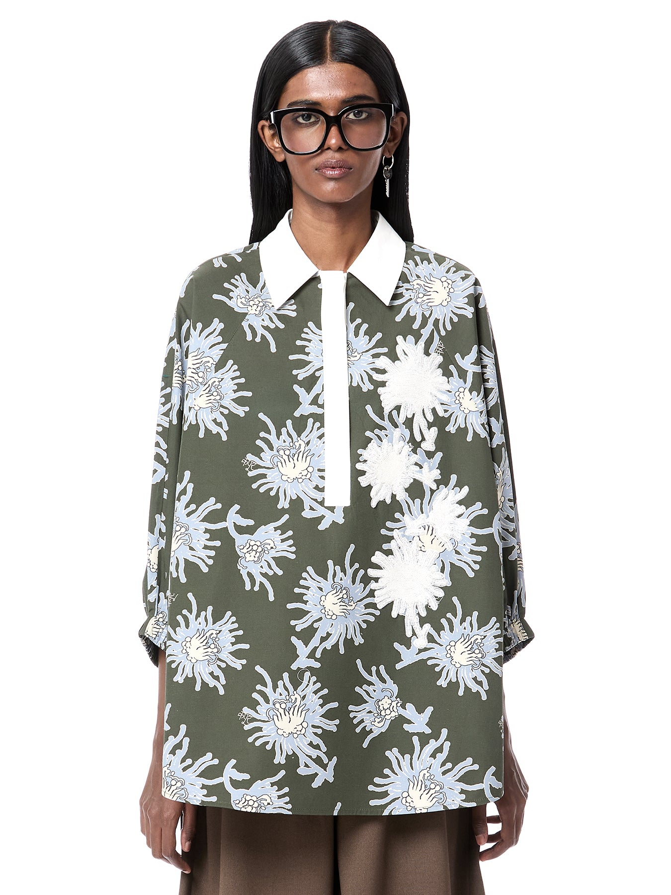 Luminous Polo Batwing Shirt