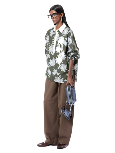 Luminous Polo Batwing Shirt