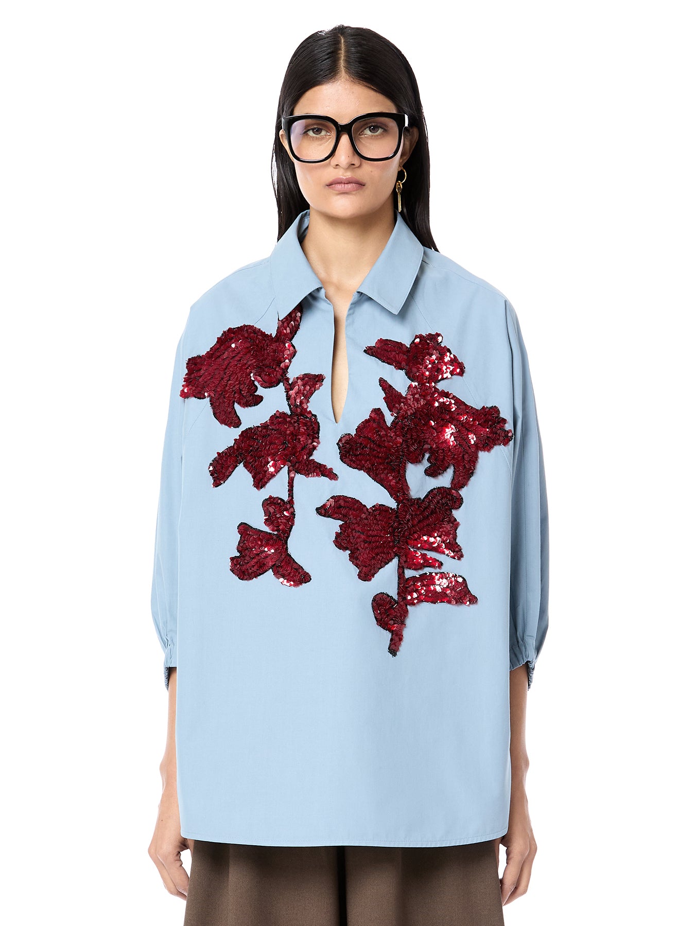 Stem Polo Batwing Shirt