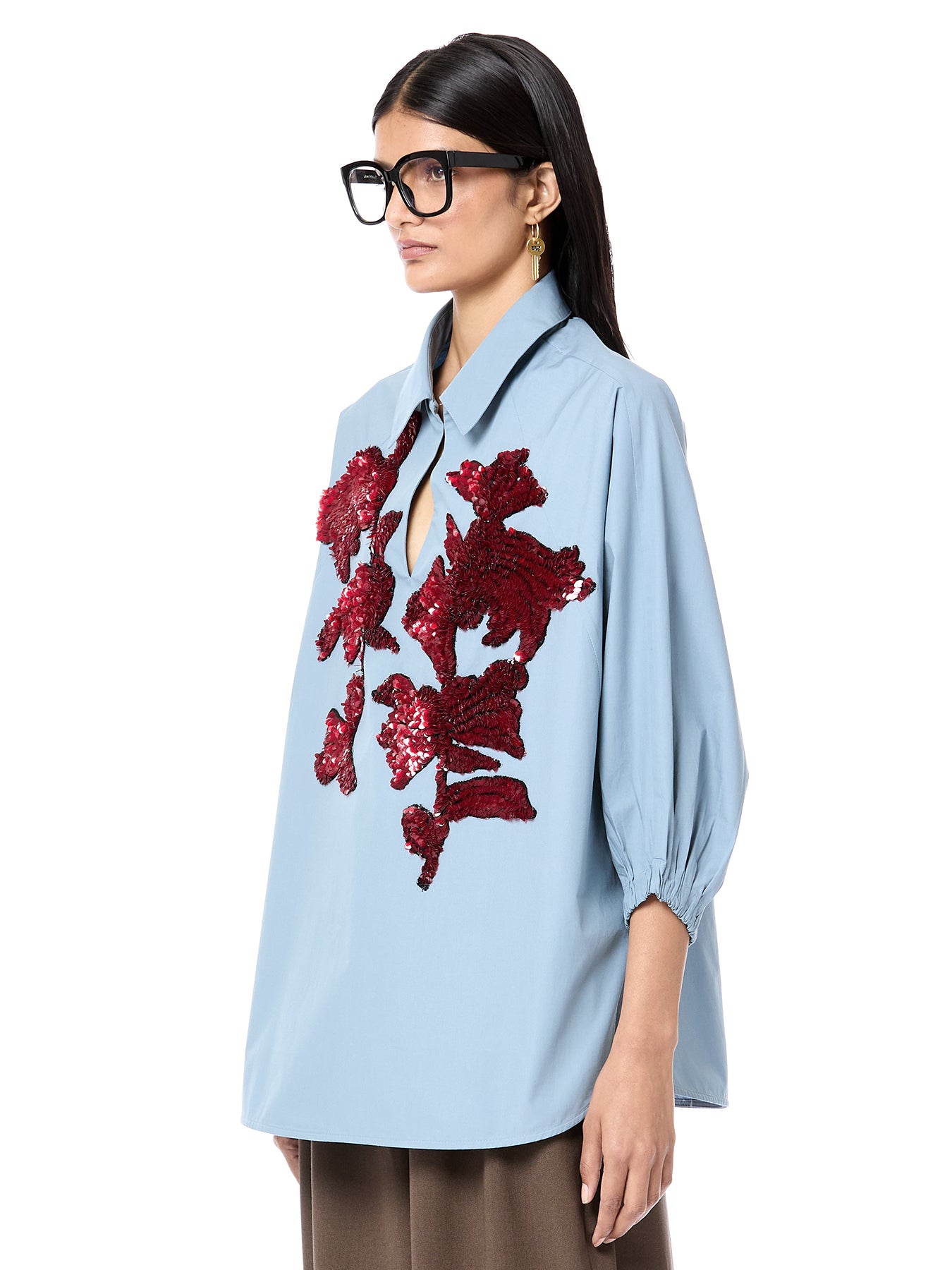 Stem Polo Batwing Shirt