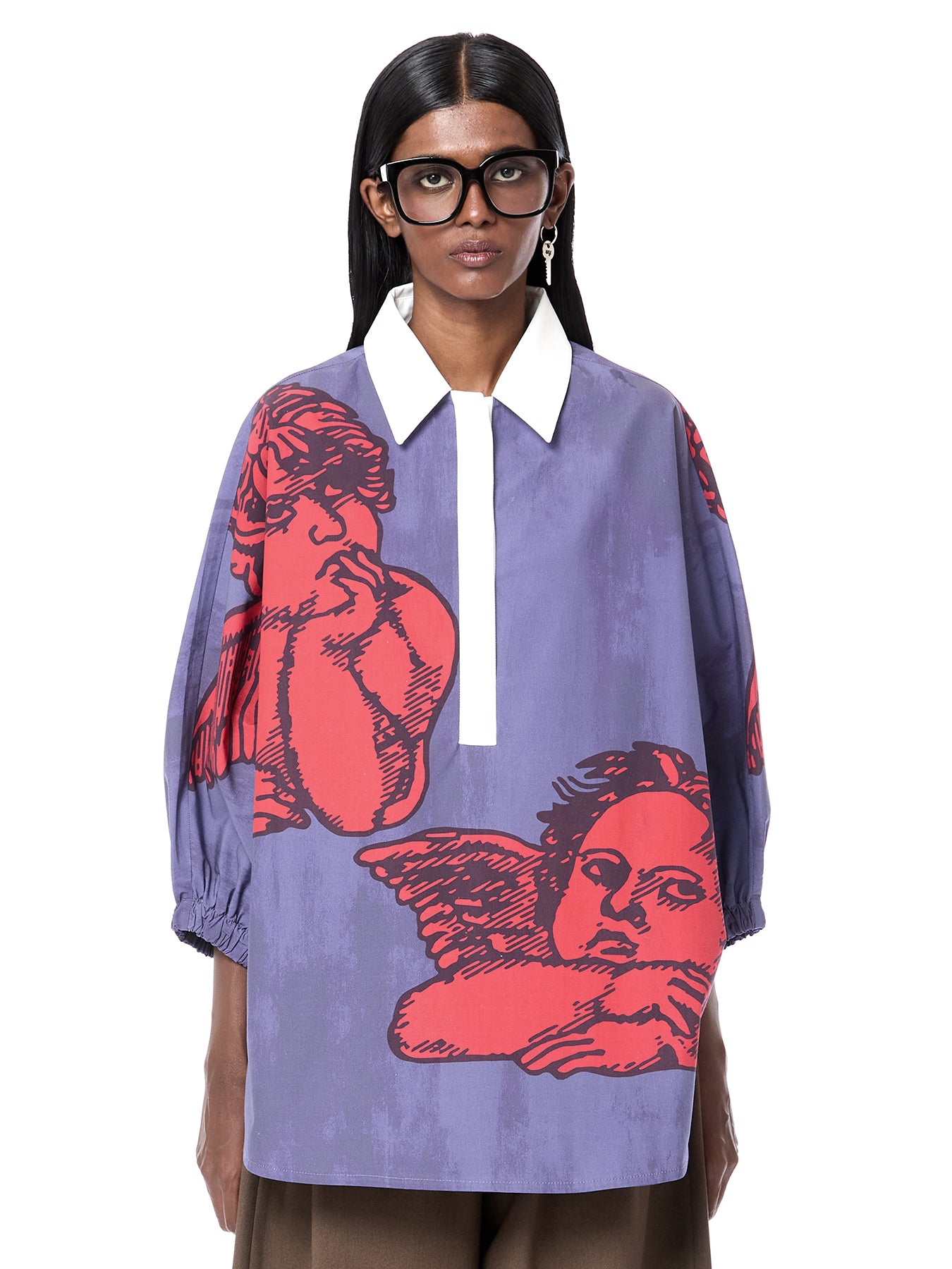 Cupid Polo Batwing Shirt