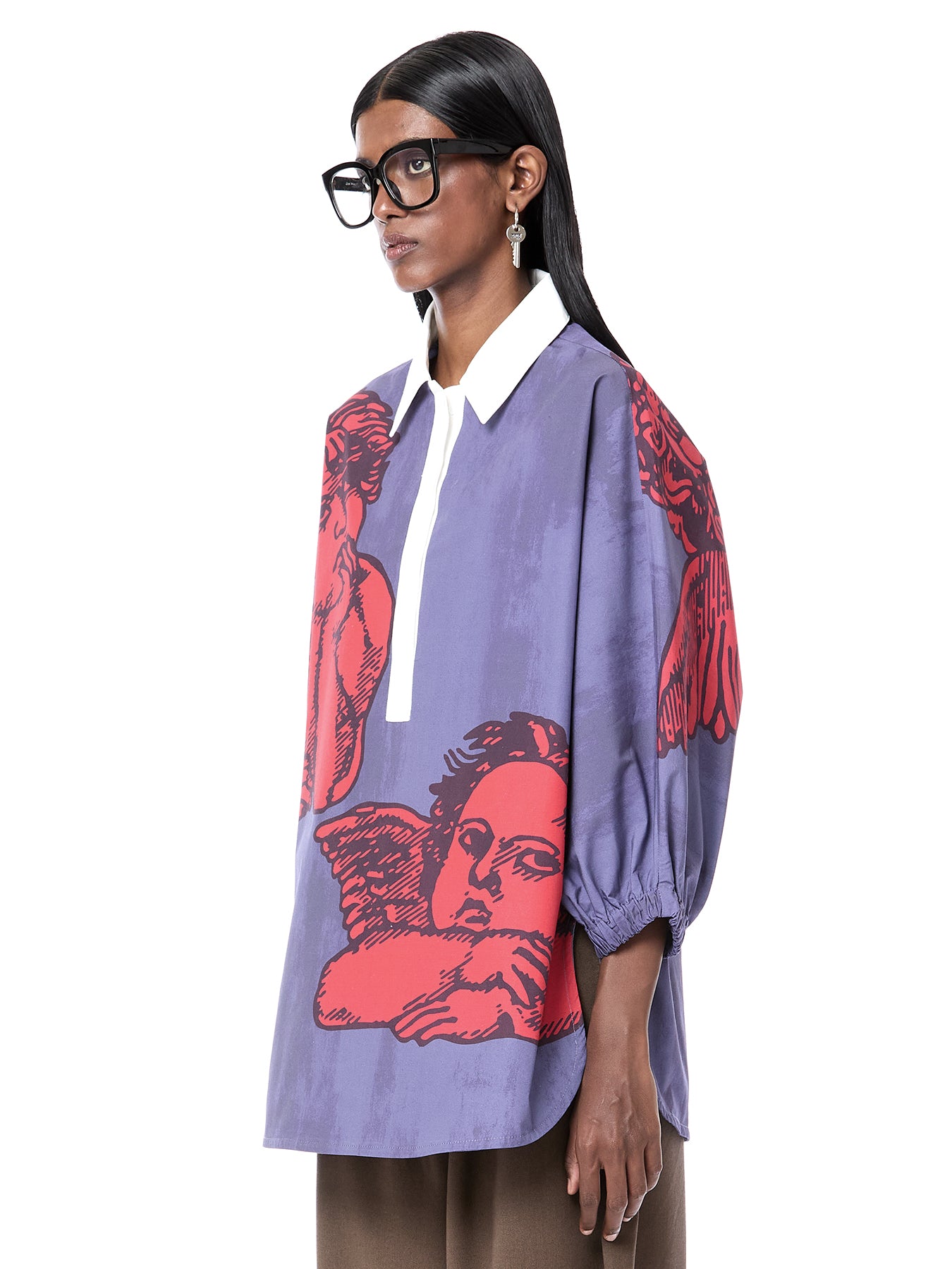 Cupid Polo Batwing Shirt