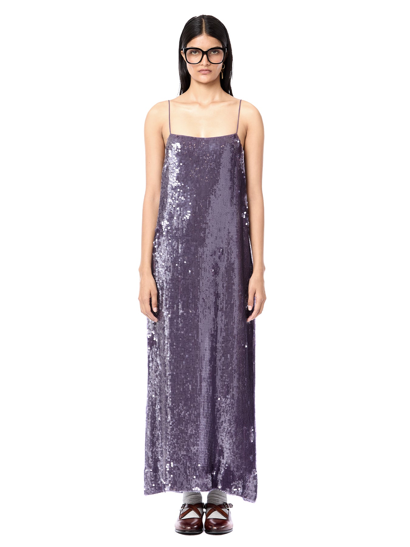 Laminated Slip Dress