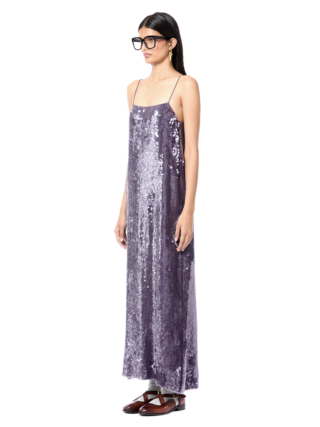 Laminated Slip Dress