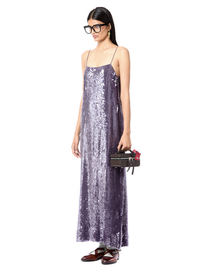 Laminated Slip Dress