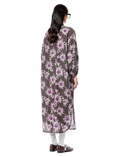 Oversized Luminous Shirt Dress