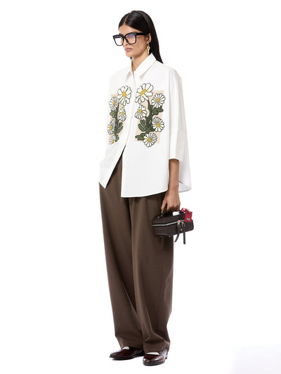 Handcrafted Flora Kaftan Shirt