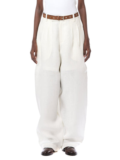 Linen Balloon Pants