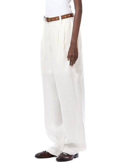 Linen Balloon Pants