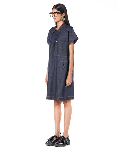 Raw Denim Golf Dress