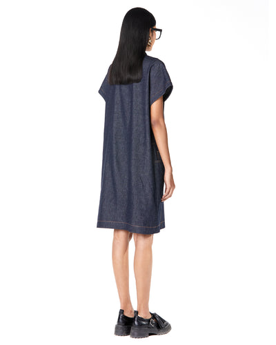 Raw Denim Golf Dress