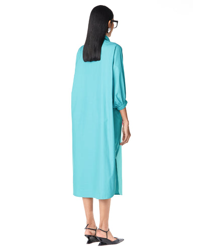 Waves Batwing Shirt-Dress