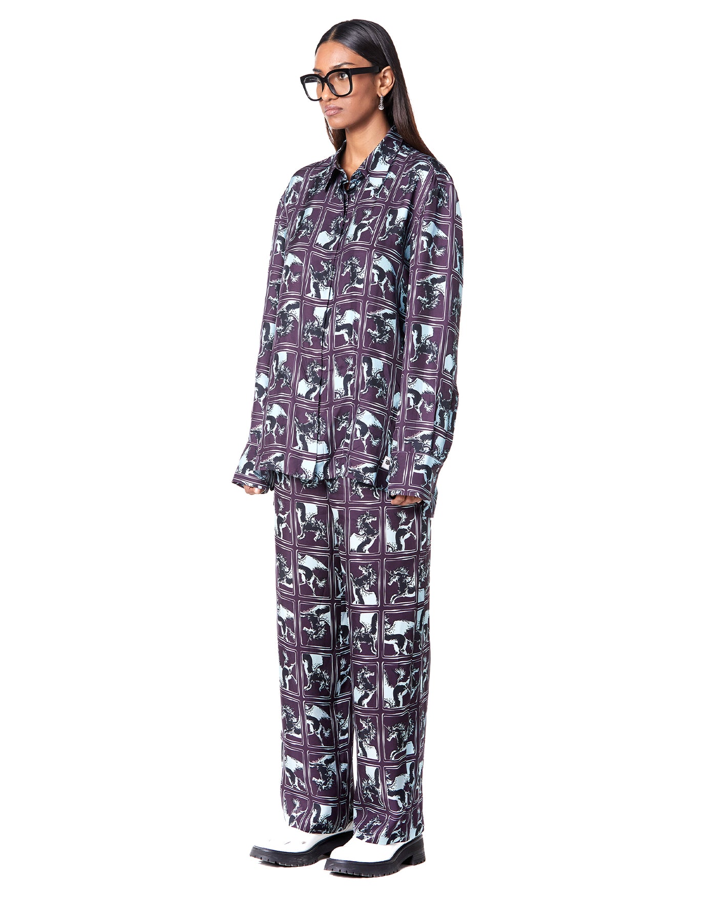 Unicorn Stamp Pyjama Co-ord Set