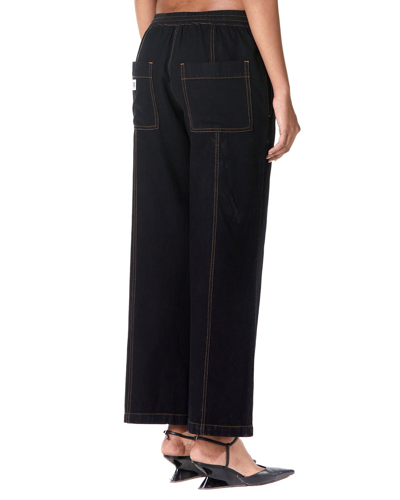 Split Cropped Jeans