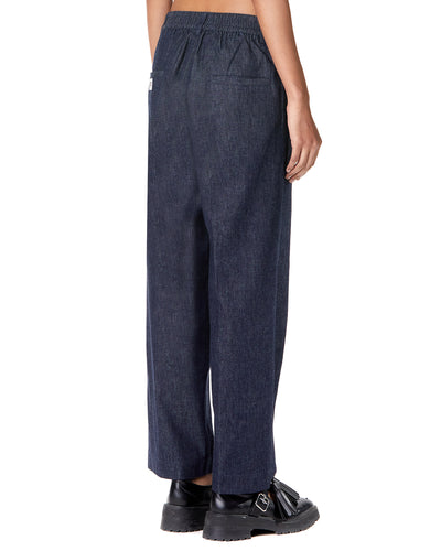 Cropped Wide-Leg Trouser