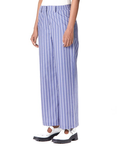 Cropped Wide-Leg Pyjama Pants