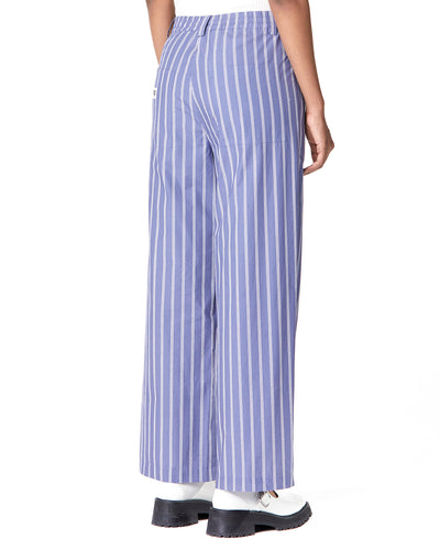 Cropped Wide-Leg Pyjama Pants