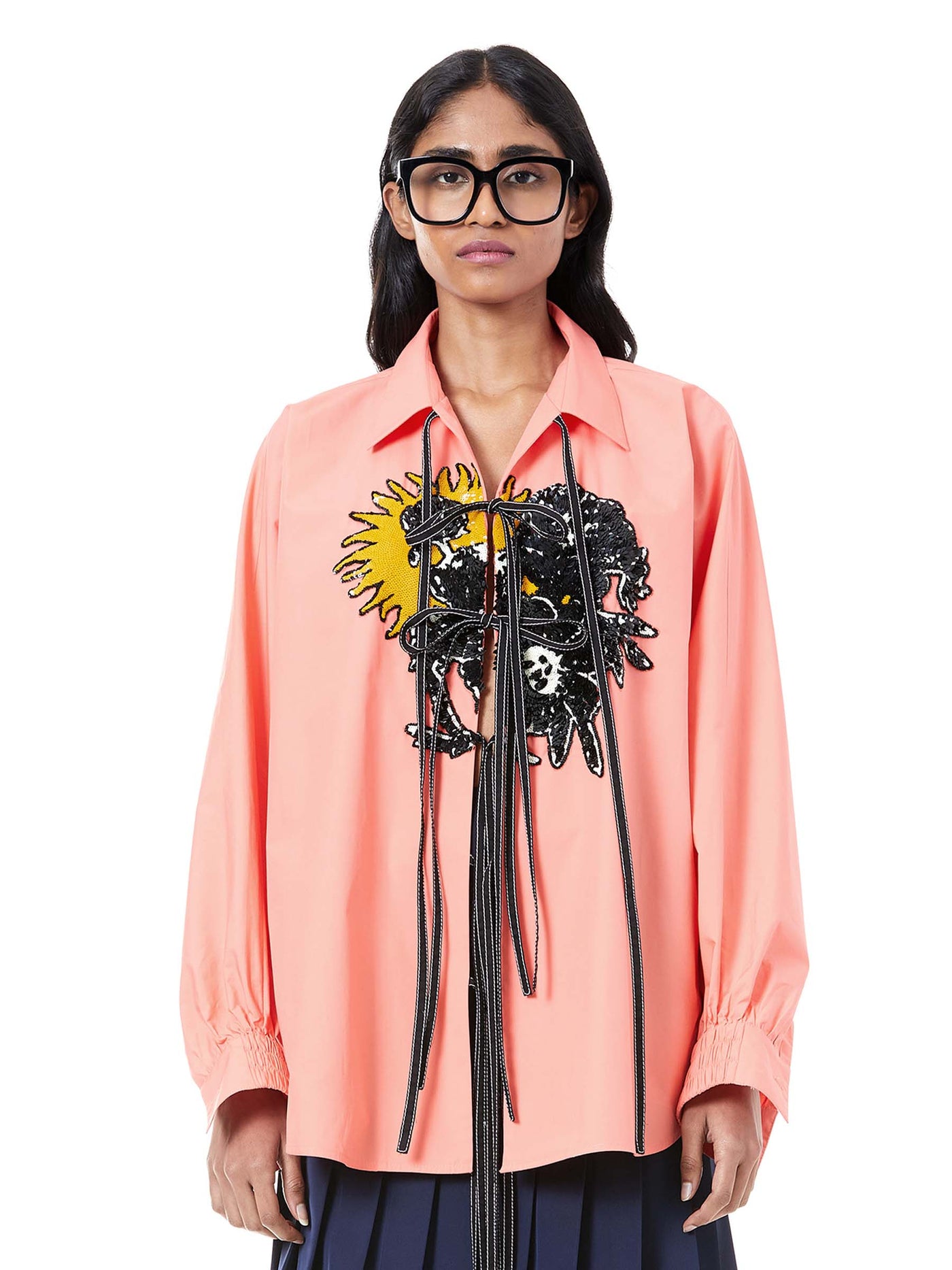 HANDCRAFTED TIE-UP SHIRT