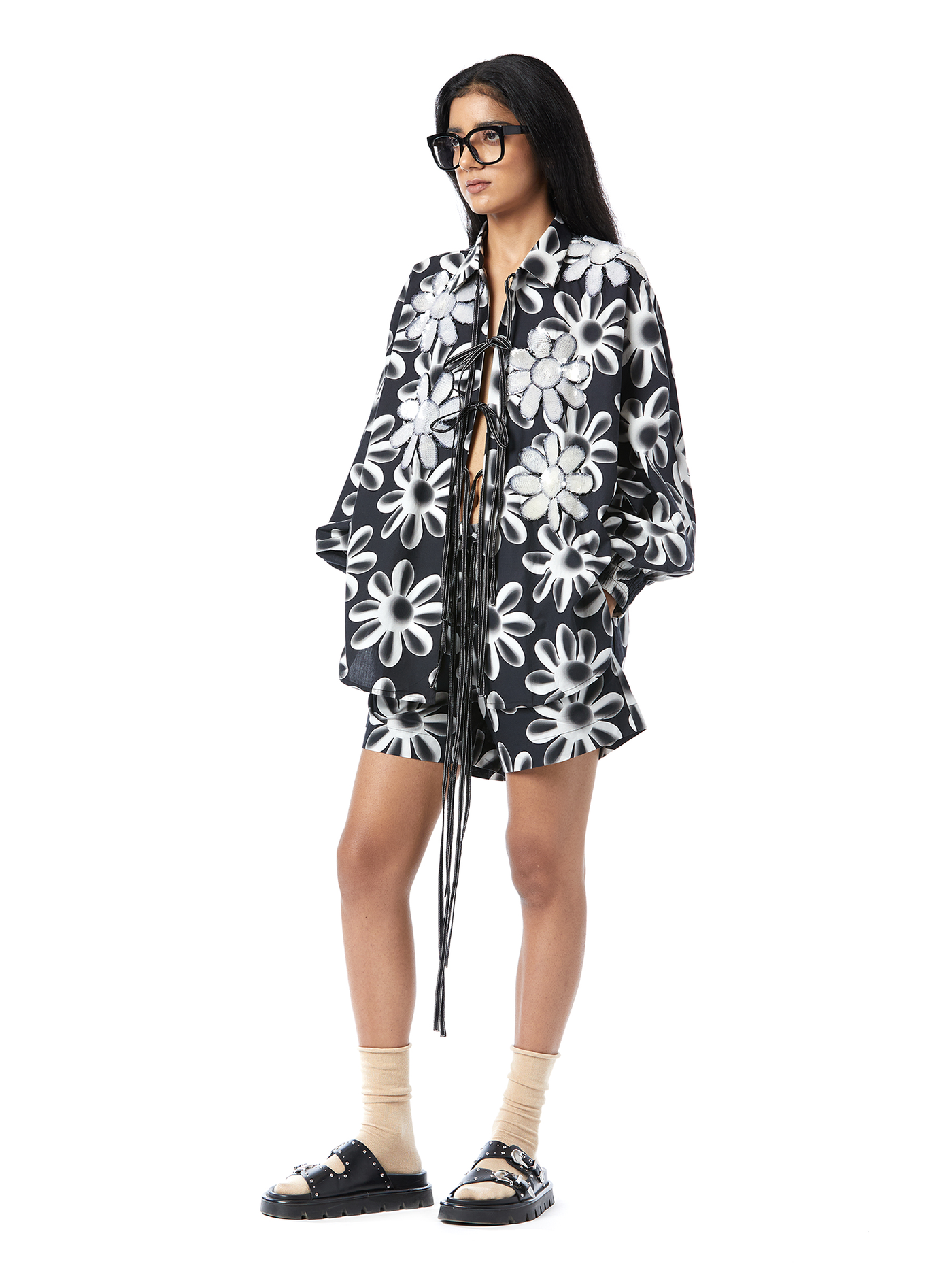HANDCRAFTED TIE-UP CO-ORD SET