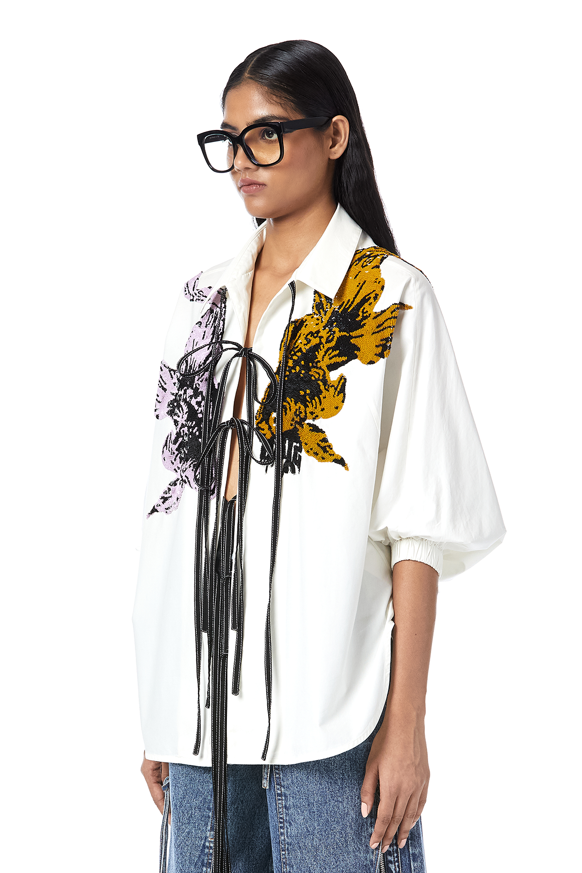 HANDCRAFTED TIE-UP SHIRT