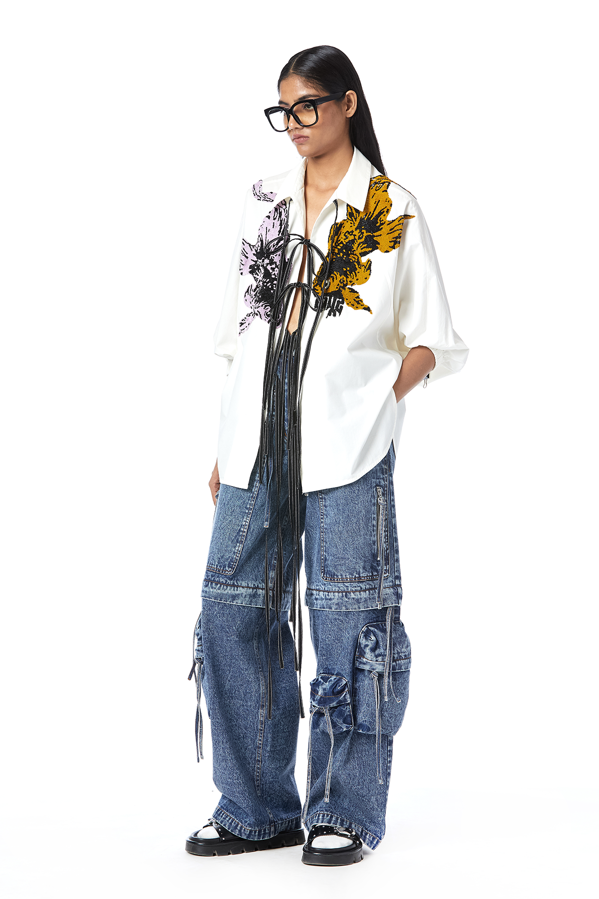HANDCRAFTED TIE-UP SHIRT