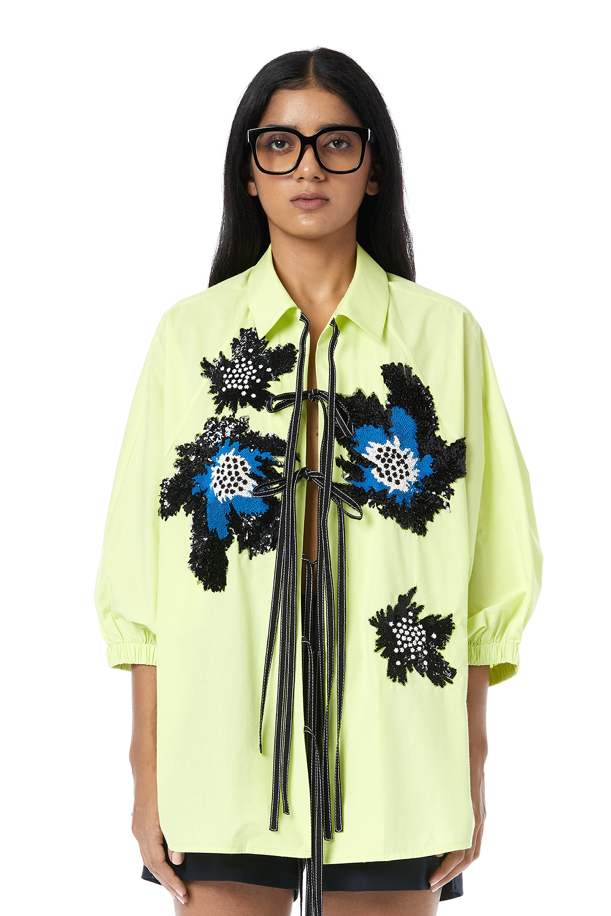 HANDCRAFTED TIE-UP SHIRT