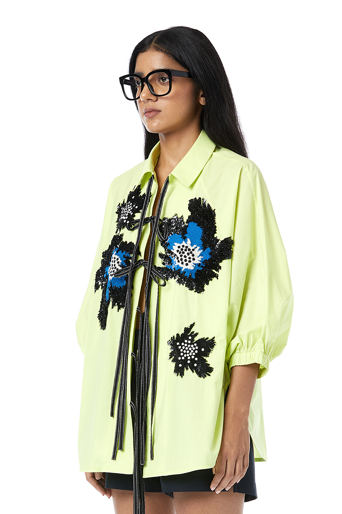 HANDCRAFTED TIE-UP SHIRT