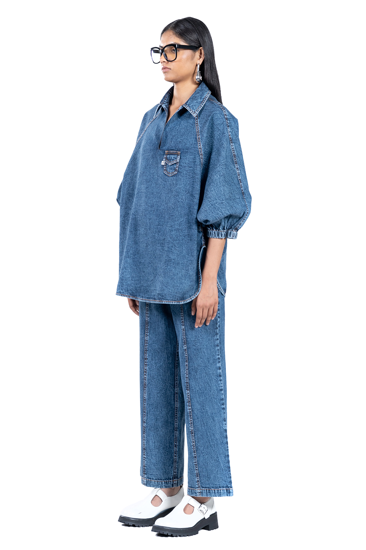 OVERSIZED POLO CO-ORD SET