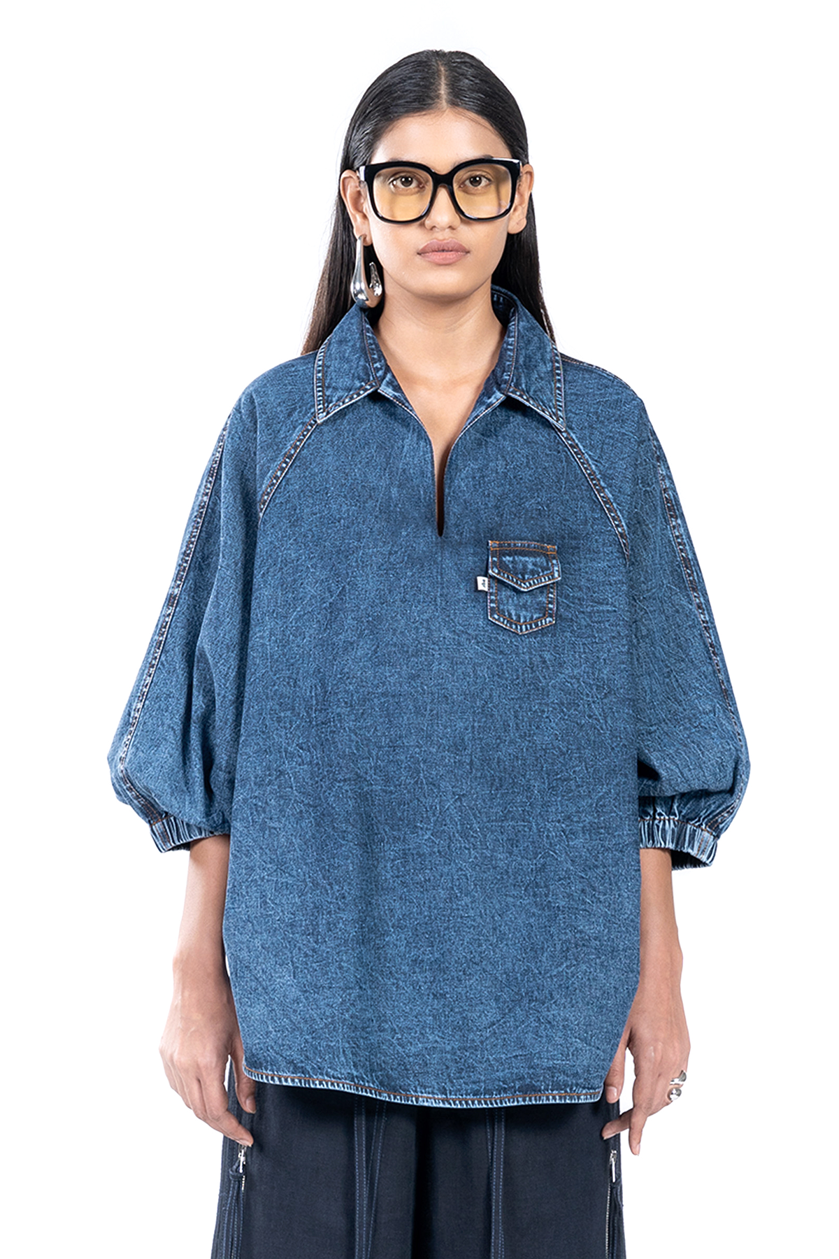 OVERSIZED POLO SHIRT
