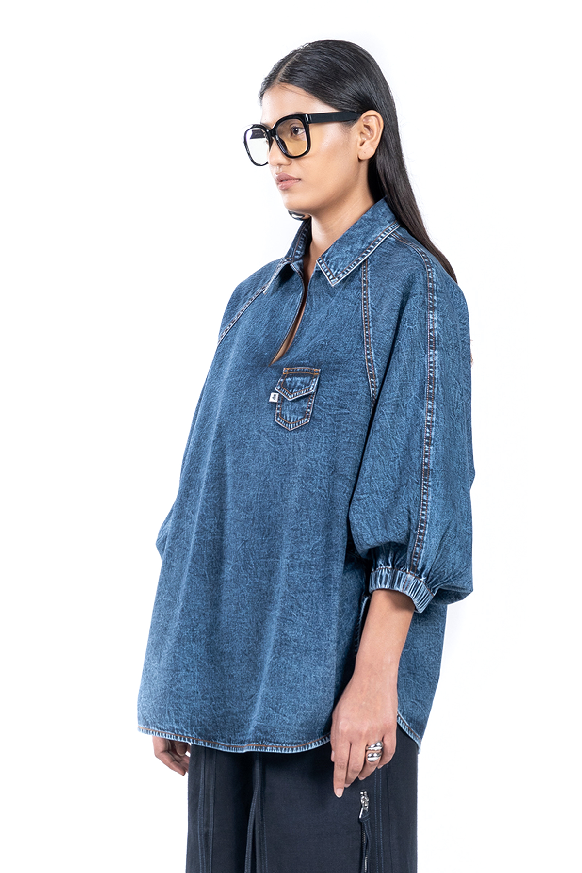 OVERSIZED POLO SHIRT