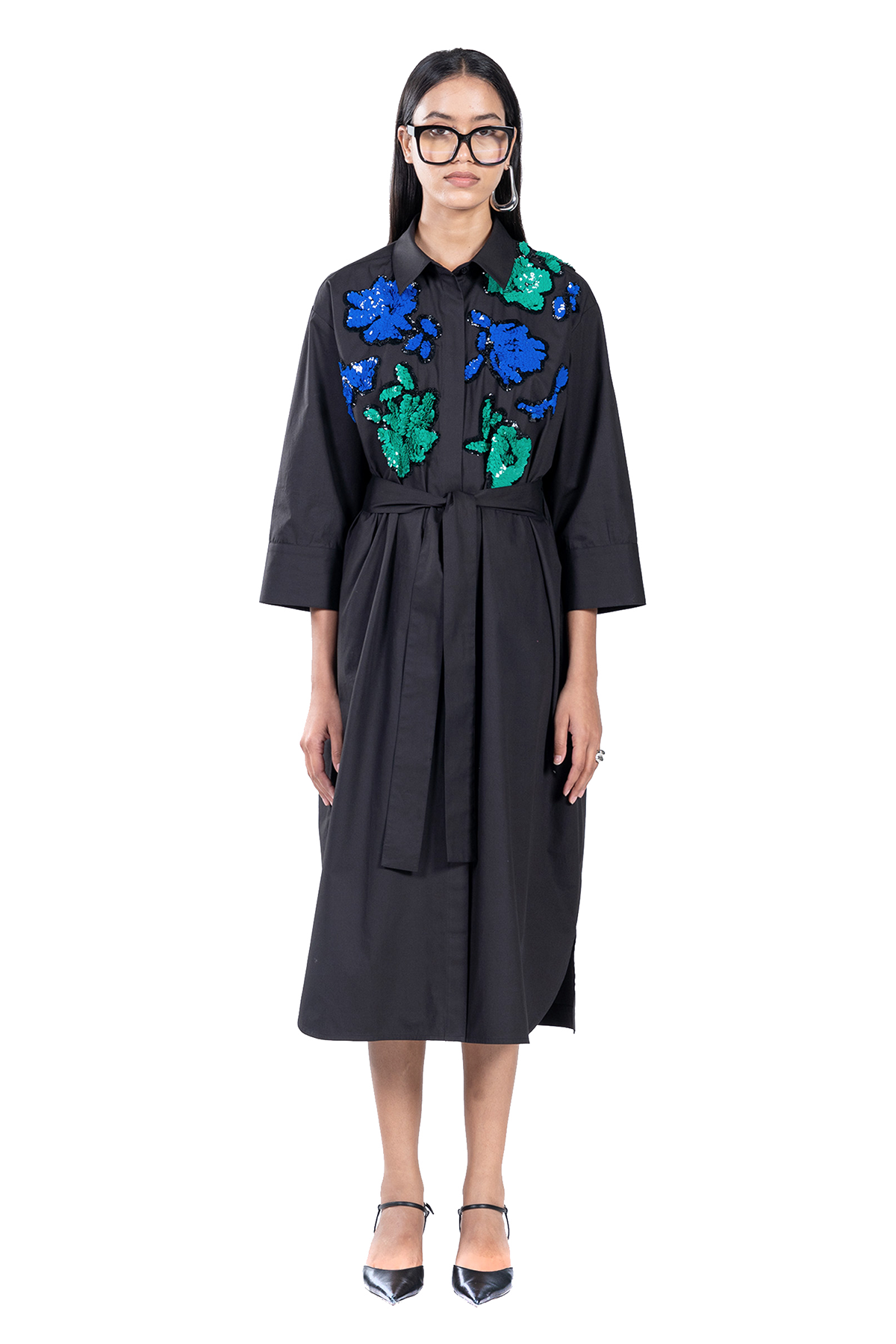 HANDCRAFTED DOODLE SHIRT DRESS