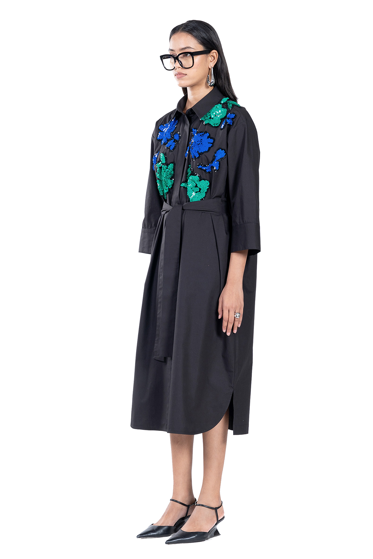 HANDCRAFTED DOODLE SHIRT DRESS