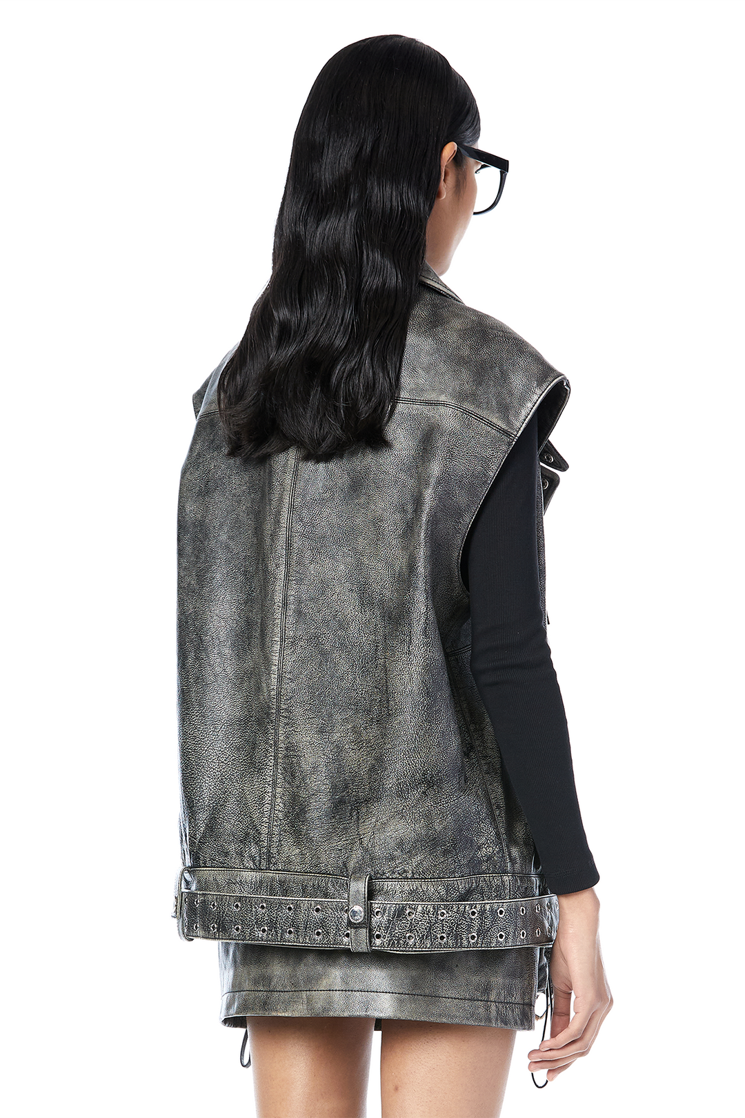 【COSYHARU】Aging Washed Rider Jacket COSYHARU (コシハル) - ローウェルライダージャケット / Lowell